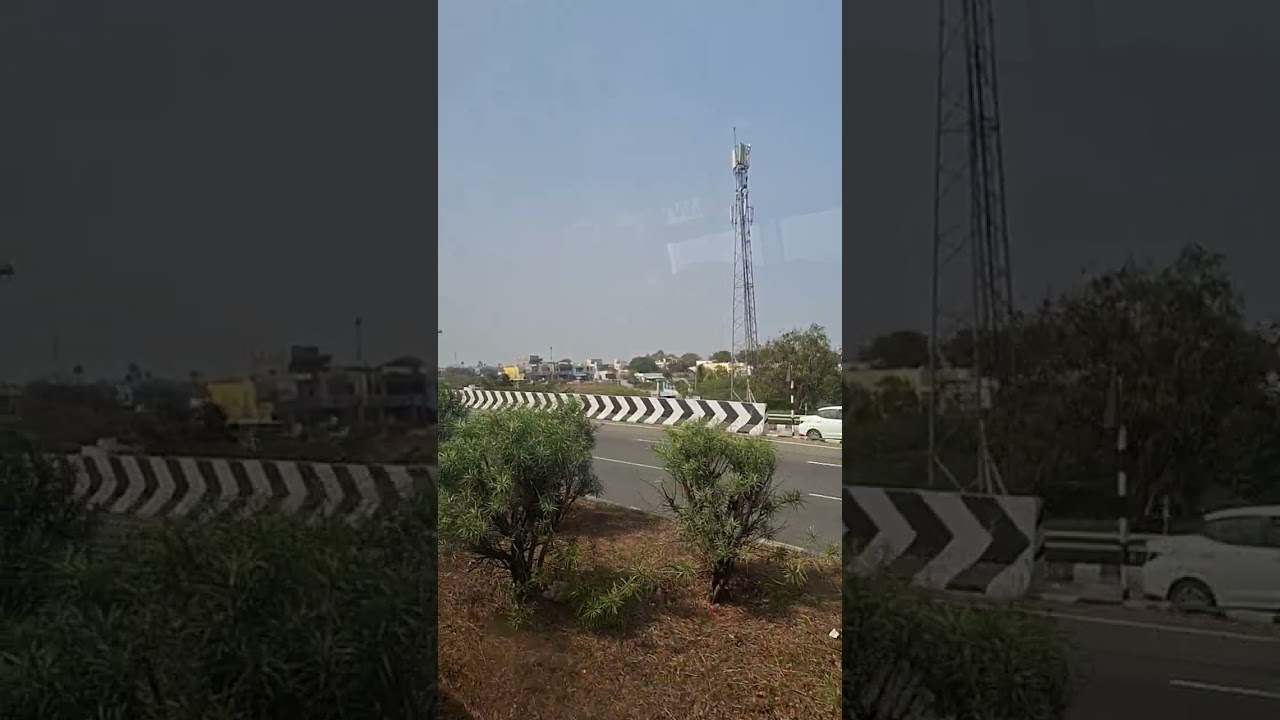 Khammam to hyderabad journey slow motion  video #beautiful location #