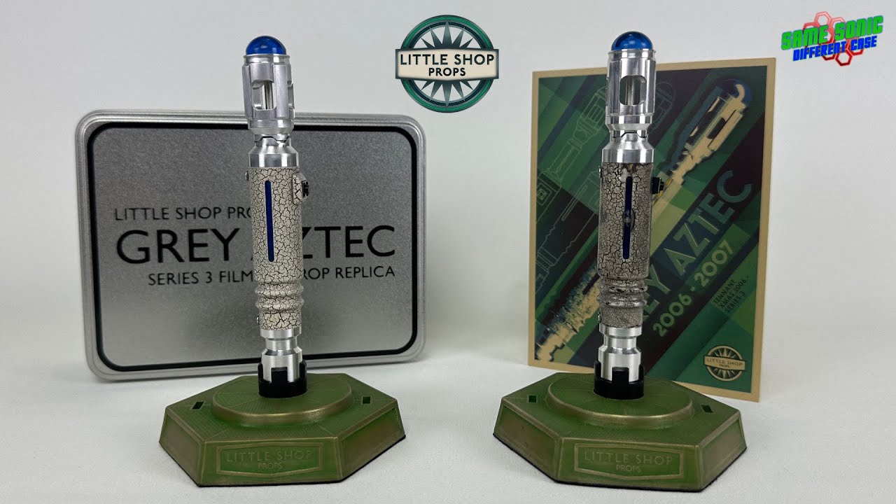LSP - Tenth Doctor's Grey Aztec Sonic Screwdrivers (Series 3)