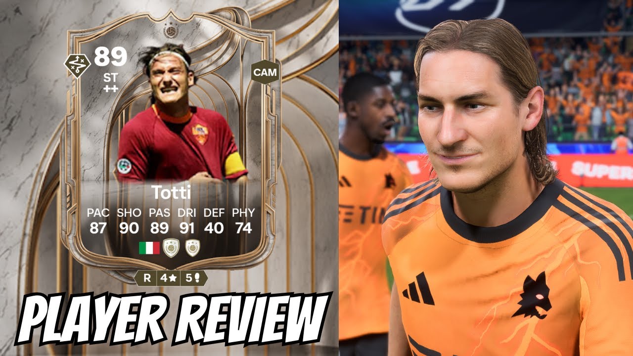 PUPONE!!🥳 89 ICON CHAMPION Totti PLAYER REVIEW EA FC 26