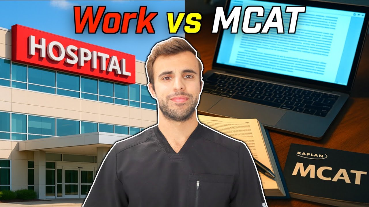 HOW I STUDIED FOR THE MCAT WHILE WORKING FULL TIME!