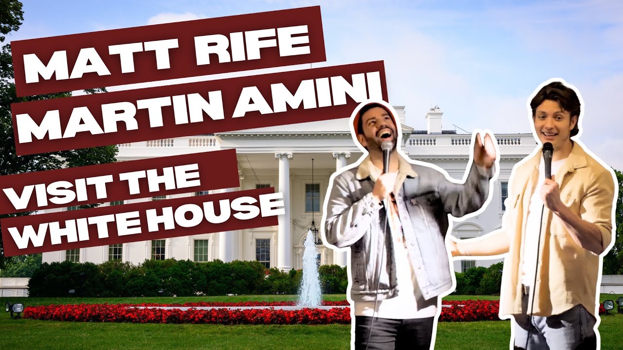 Martin Amini and Matt Rife Visit The White House (Stand-up Comedy)