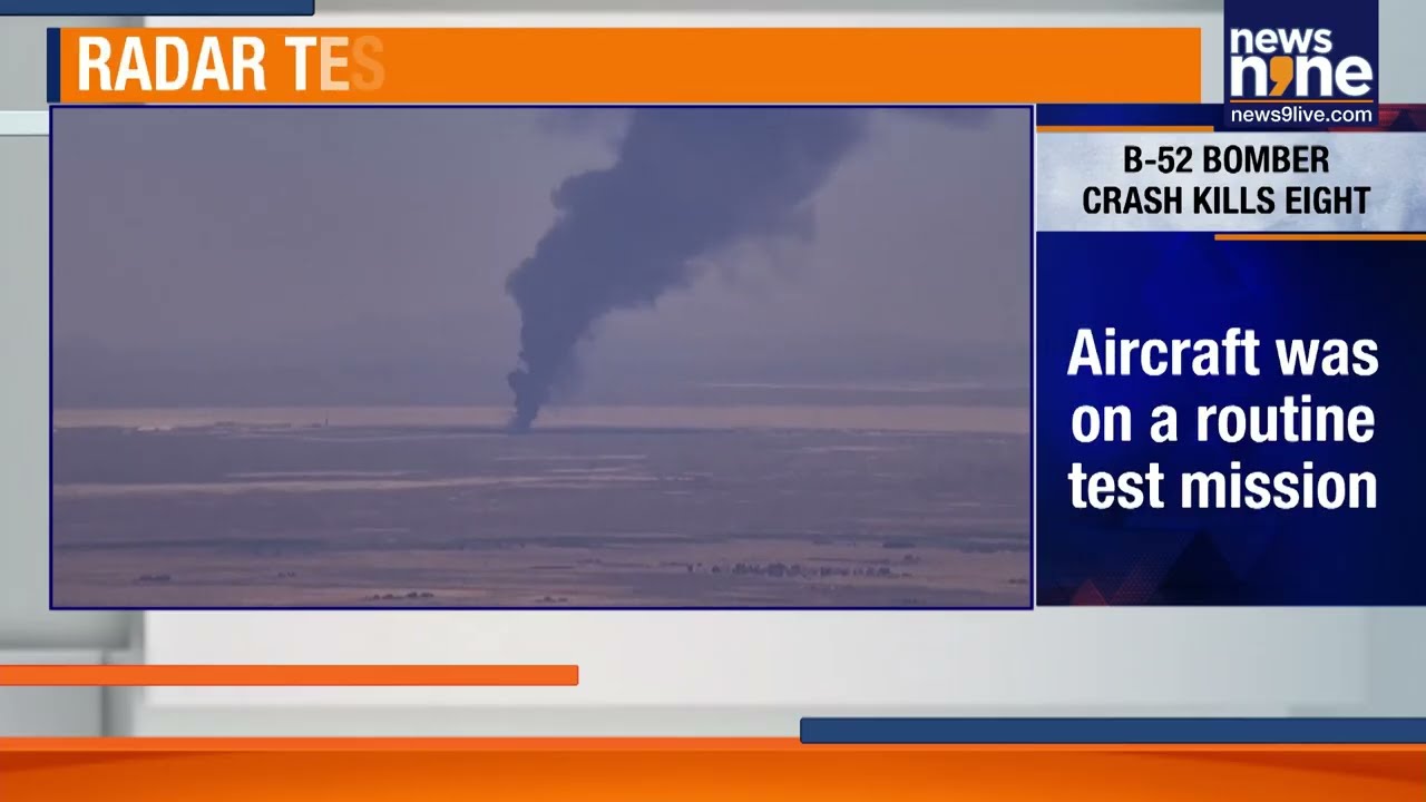 US Air Force B-52 Bomber Crashes During Takeoff, All 8 Crew Members Killed