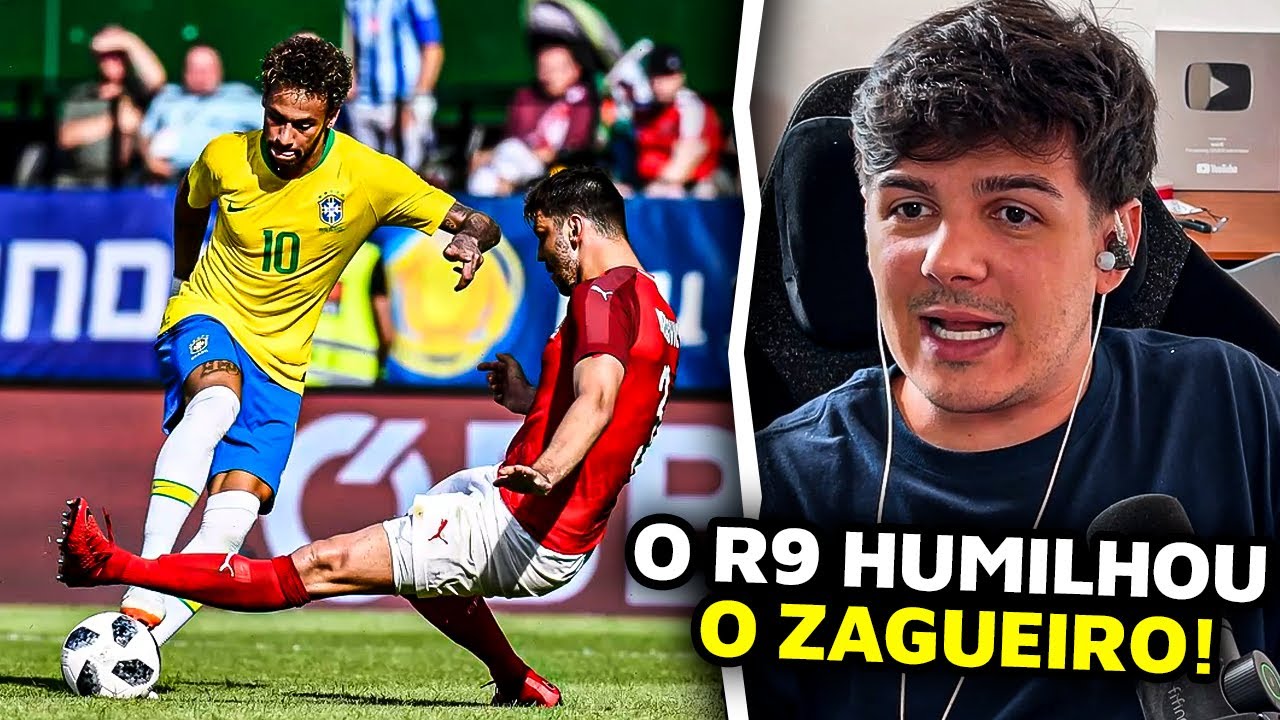 OS DRIBLES QUE ACABARAM COM O ADVERSÁRIO! - wardi REACT!