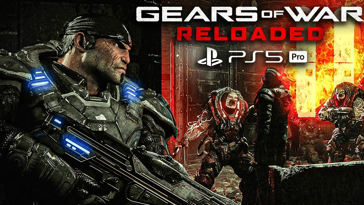 MI PRIMERA VEZ JUGANDO LA CAMPAÑA DE GEARS OF WAR RELOADED EN UN PLAY STATION 5 PRO... QUÉ CAMBIÓ!?