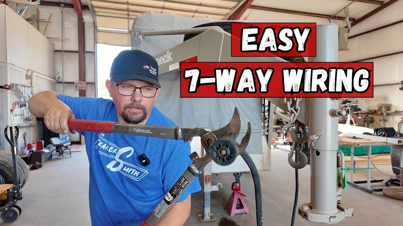 Easy Steps For Wiring A 7 Way TRAILER Plug