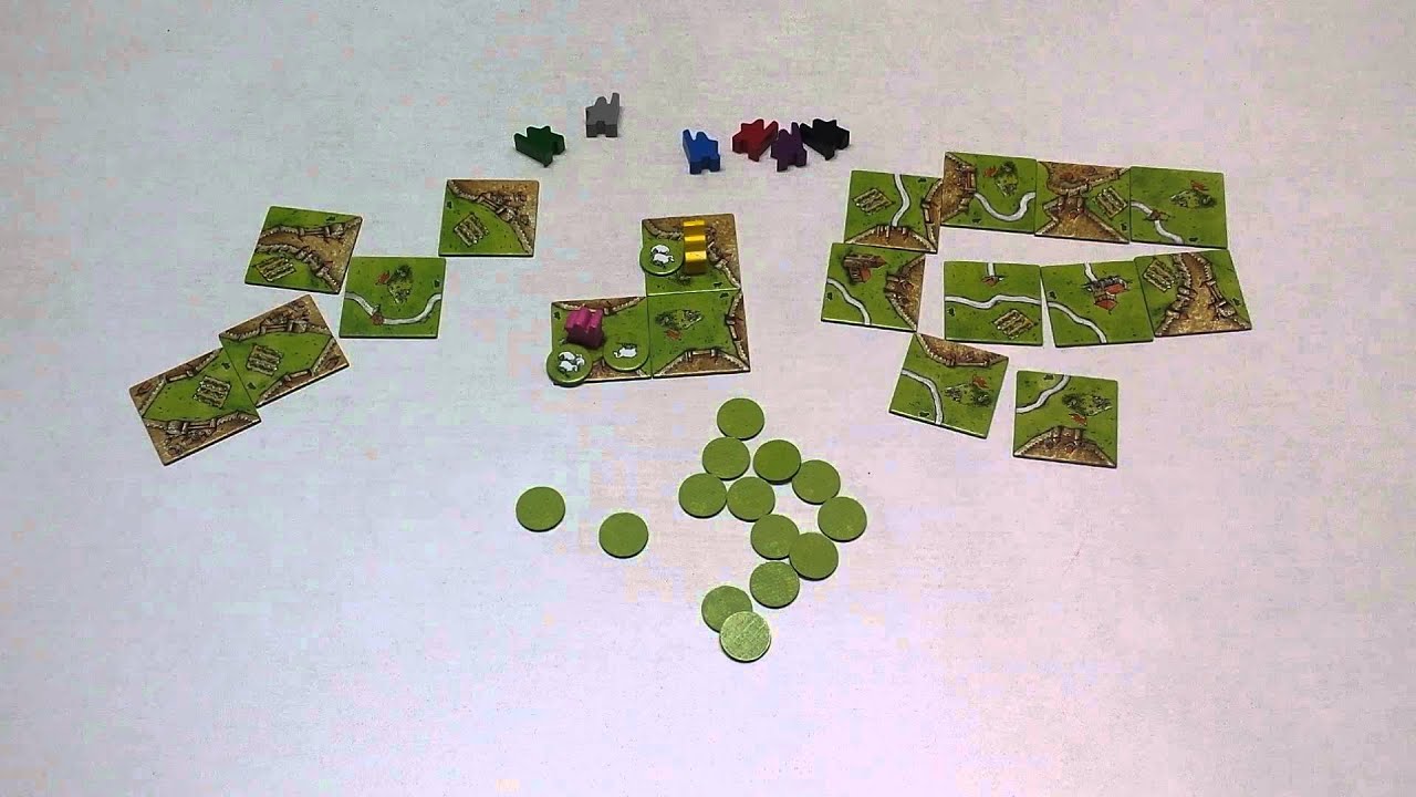 Carcassonne: Colina y Ovejas / Cómo Jugar