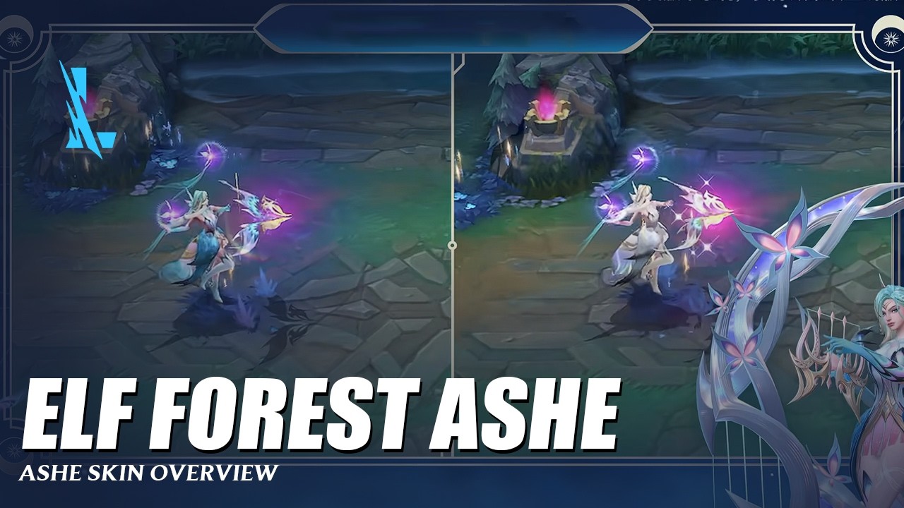 Elf Forest Ashe - Wild Rift