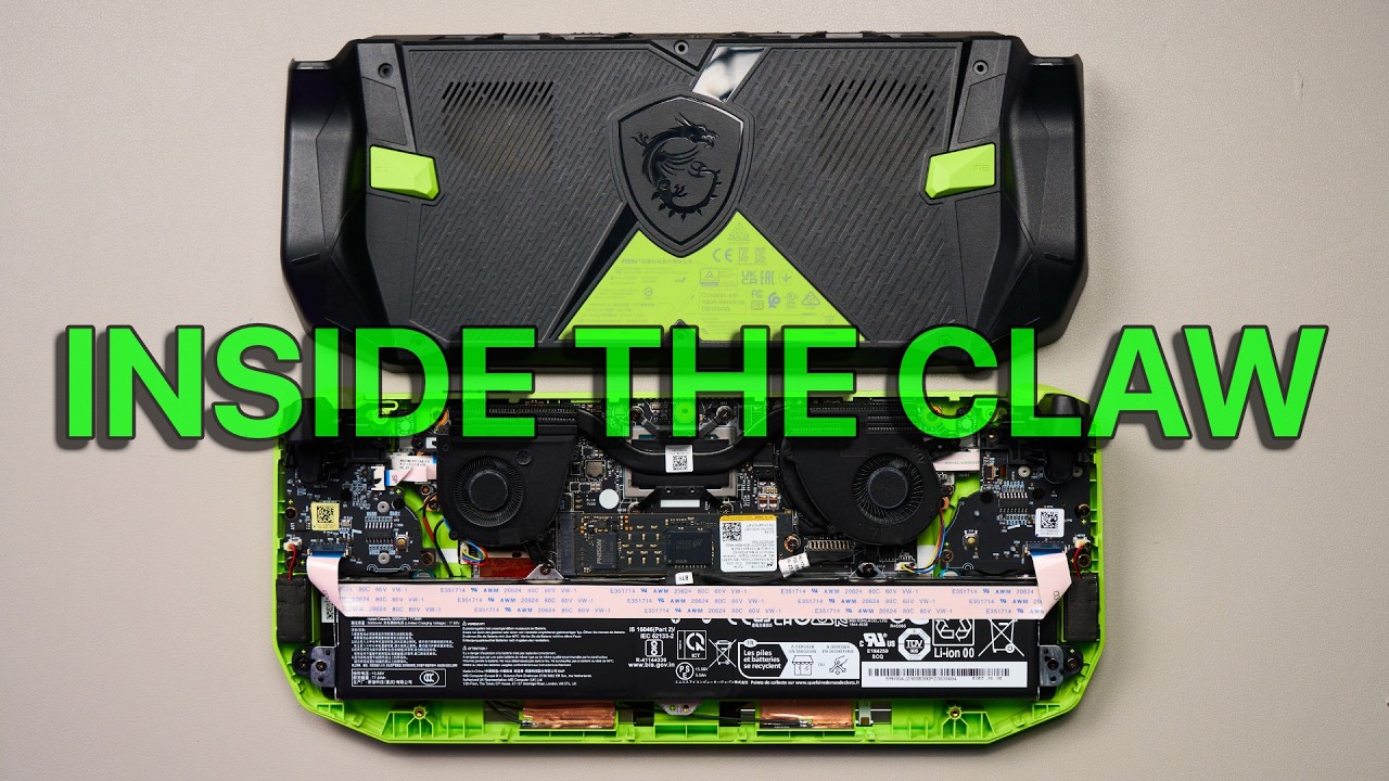 Teardown - MSI Claw A8 BZ2EM