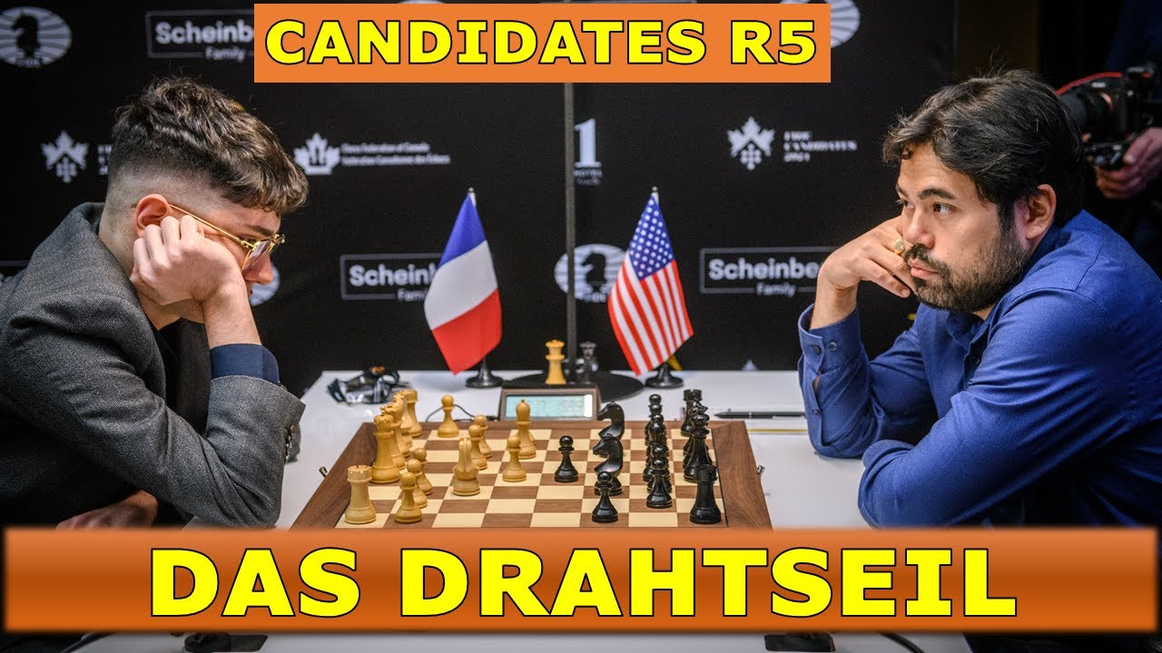 Sechs Stunden lang EPISCH! | Firouzja vs Nakamura | Candidates 2024 Runde 5