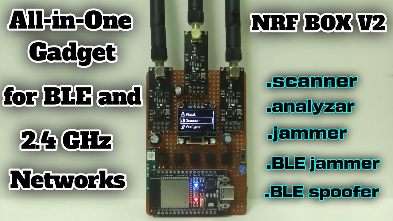 How to Build NRF BOX V2 for BLE and 2.4GHz Networks and network analysis| ব্লুটুথ হ্যাকি* ডিভাইস