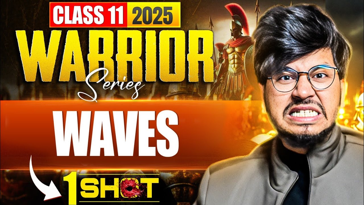 WAVES ONE SHOT CLASS 11 PHYSICS FOR EXAM 2025 || WAVES ONE SHOT CLASS 11 PHYSICS || MUNIL SIR