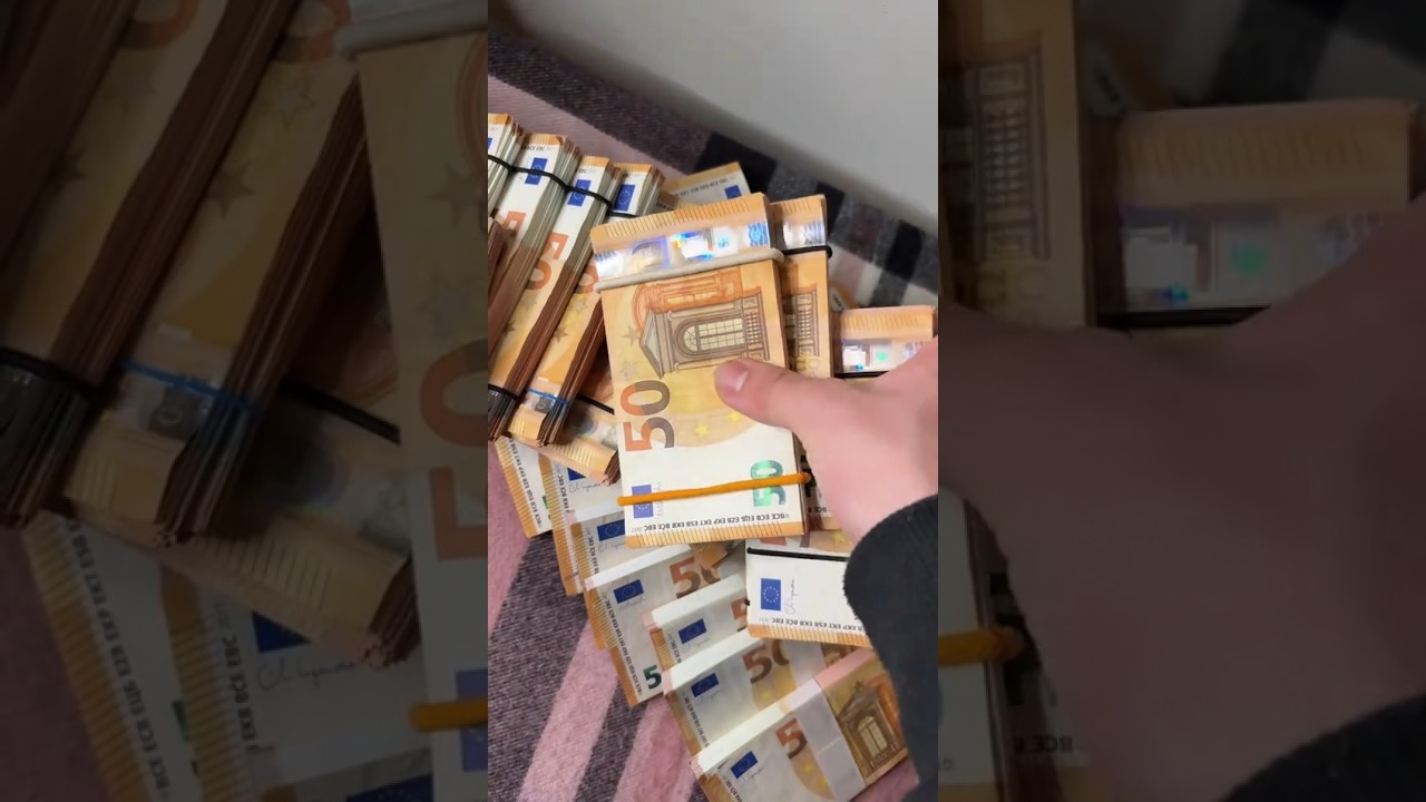 Perfect Packing Real Money Cash 💵 #millionaire #dollar #cash #unitedkingdom #billionaireboy