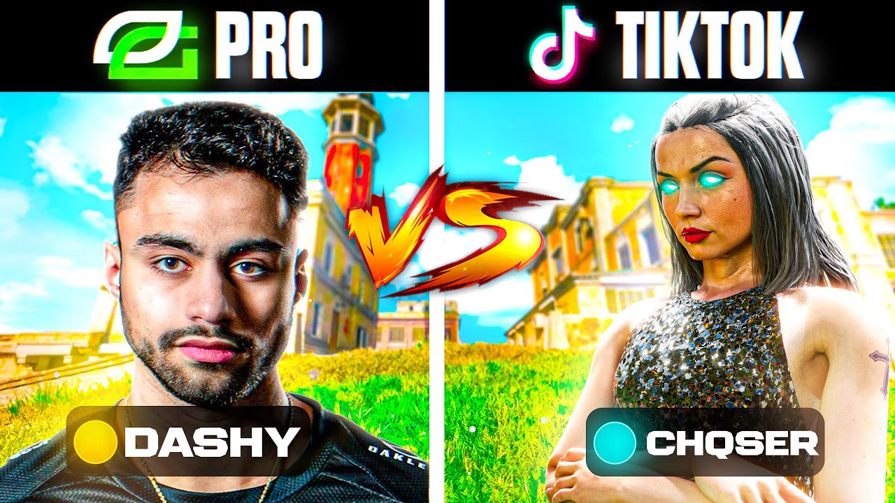 Сможет ли тиктокер №1 YY победить профессионала CoD?! 🤯 (OpTic Dashy против Chqser 1 на 1)
