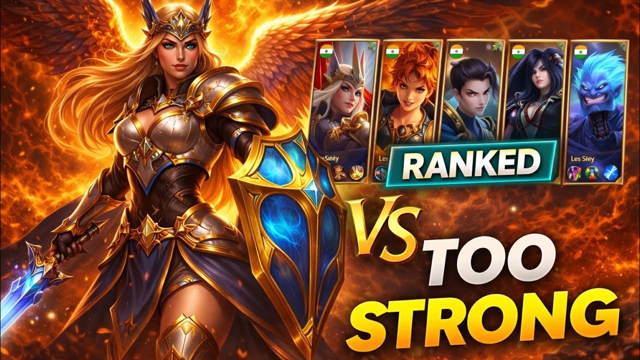 Freya Didn’t Chase… She Calculated 😌⚡ | MLBB Ranked . Freya MLBB India gameplay.