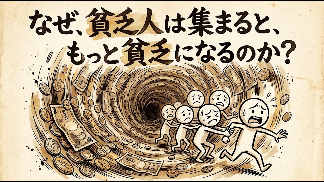貧乏人が集まると必ずさらに貧乏になる驚きの理由とは