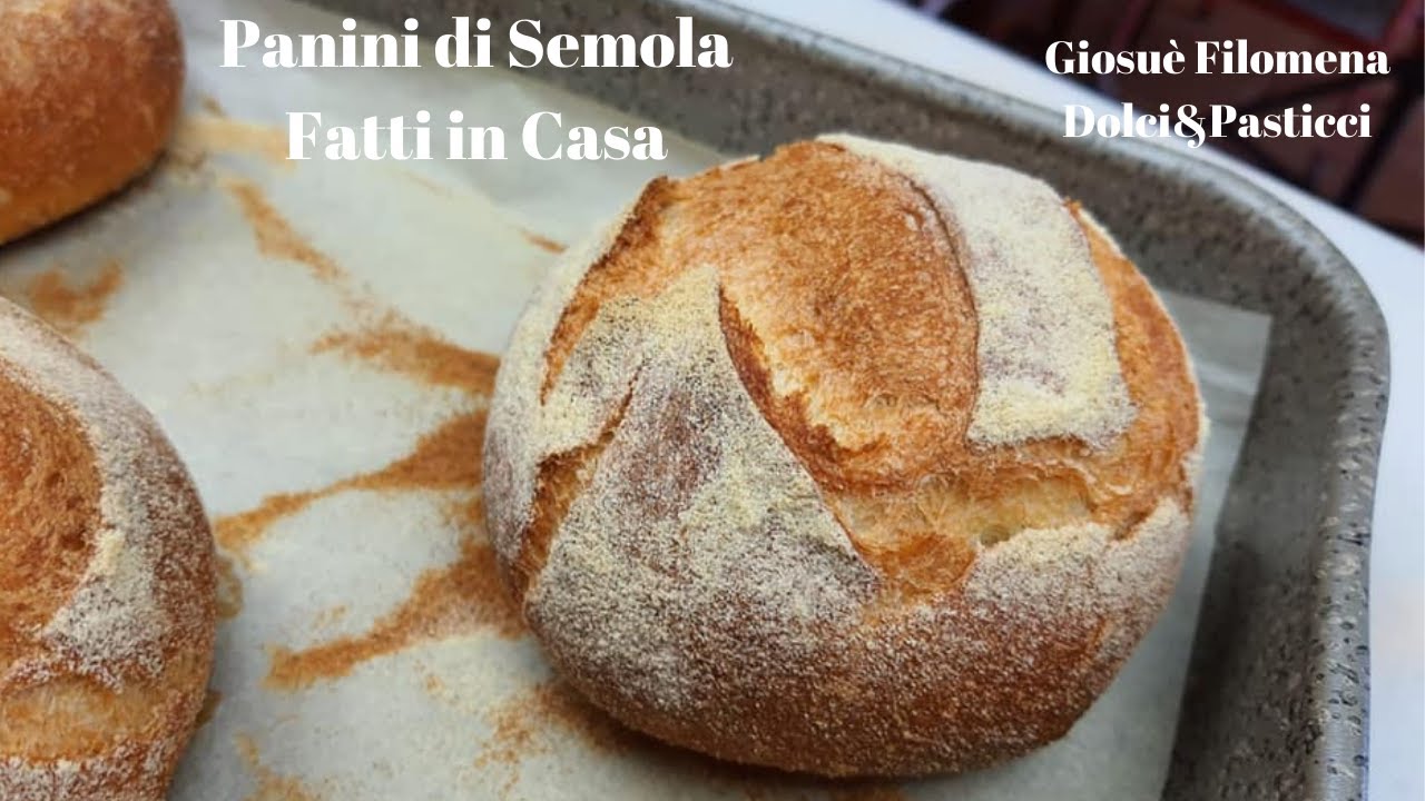 Panini di Semola Fatti in Casa