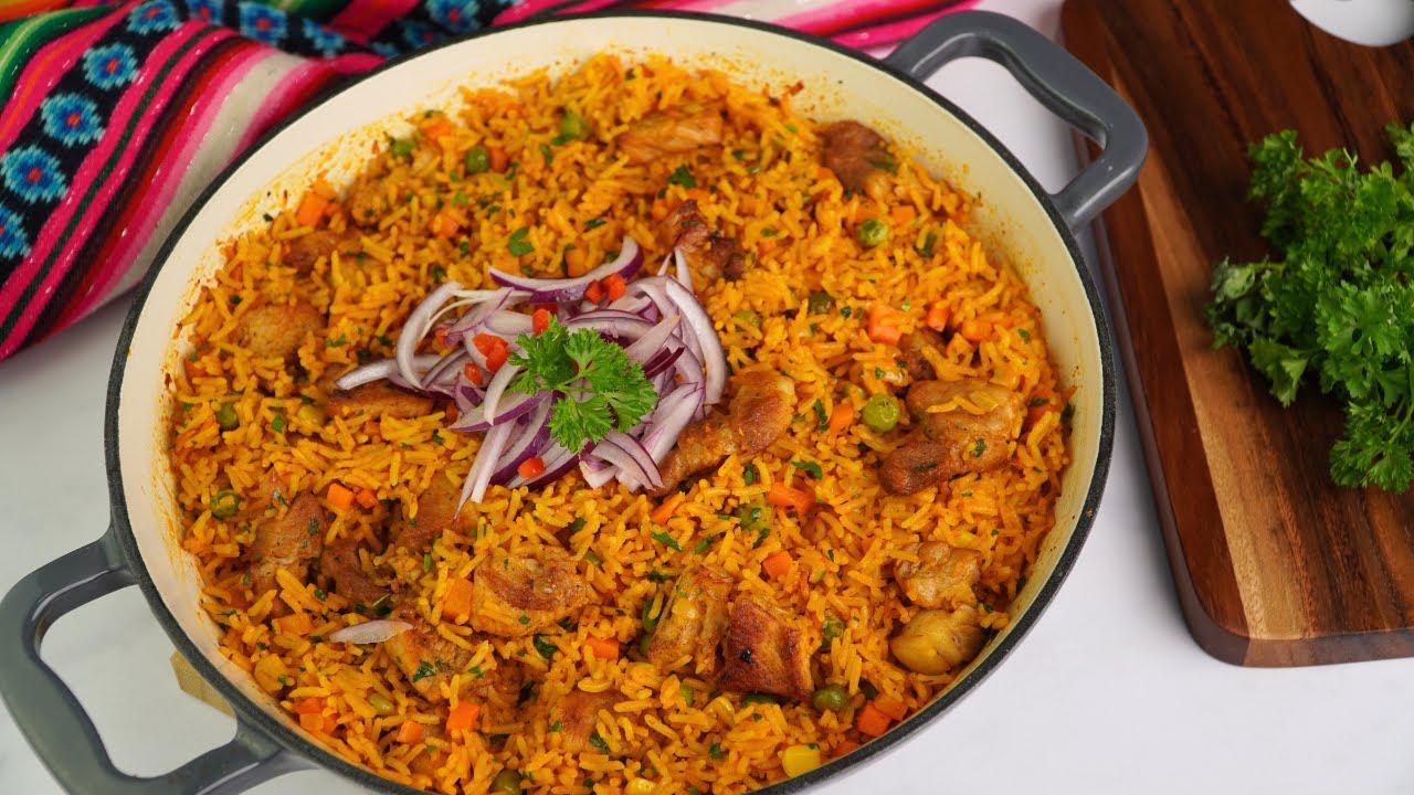 ¡ARROZ CON CHANCHO PERUANO, UNA RECETA IRRESISTIBLE!