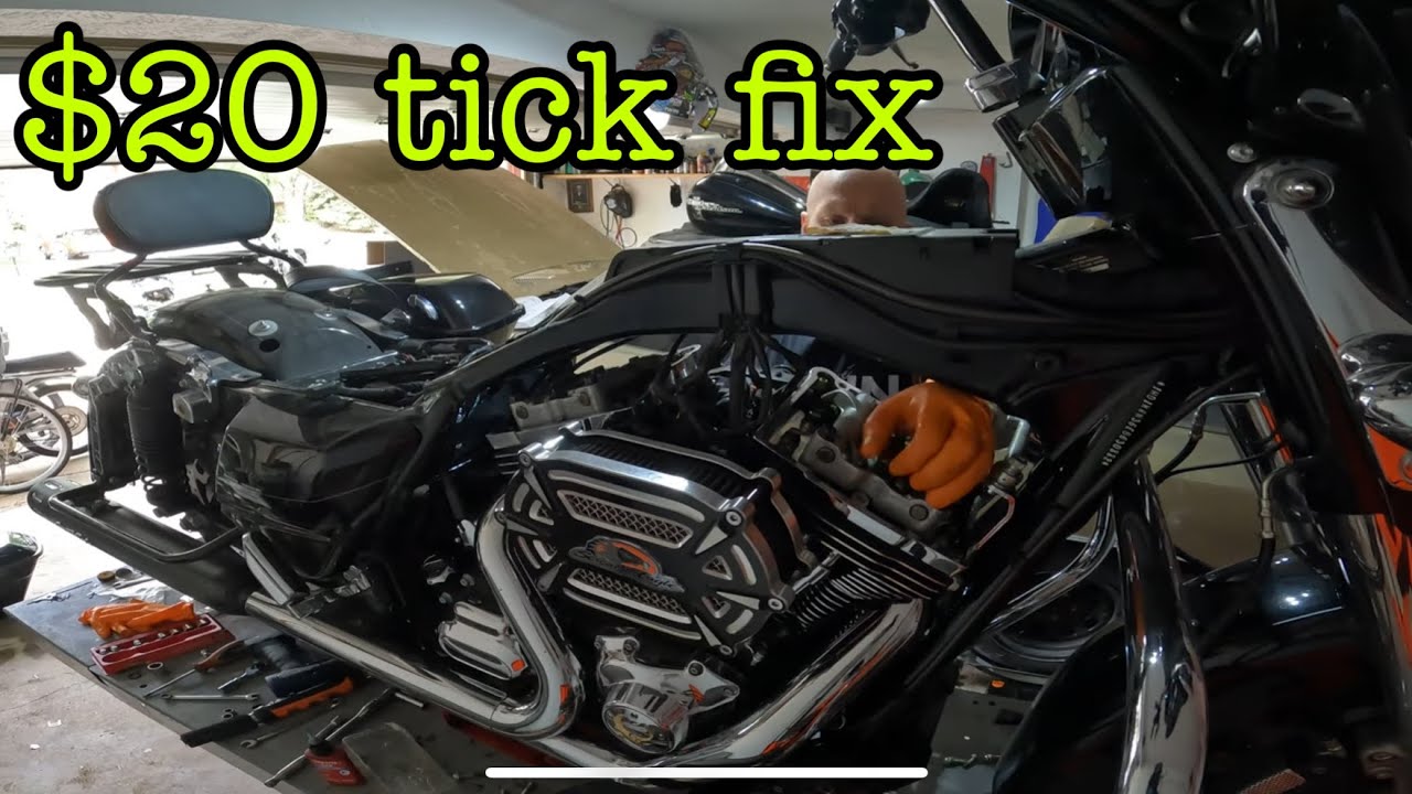 Harley Davidson Ticking (фиксируется с помощью фиксаторов коромысел)