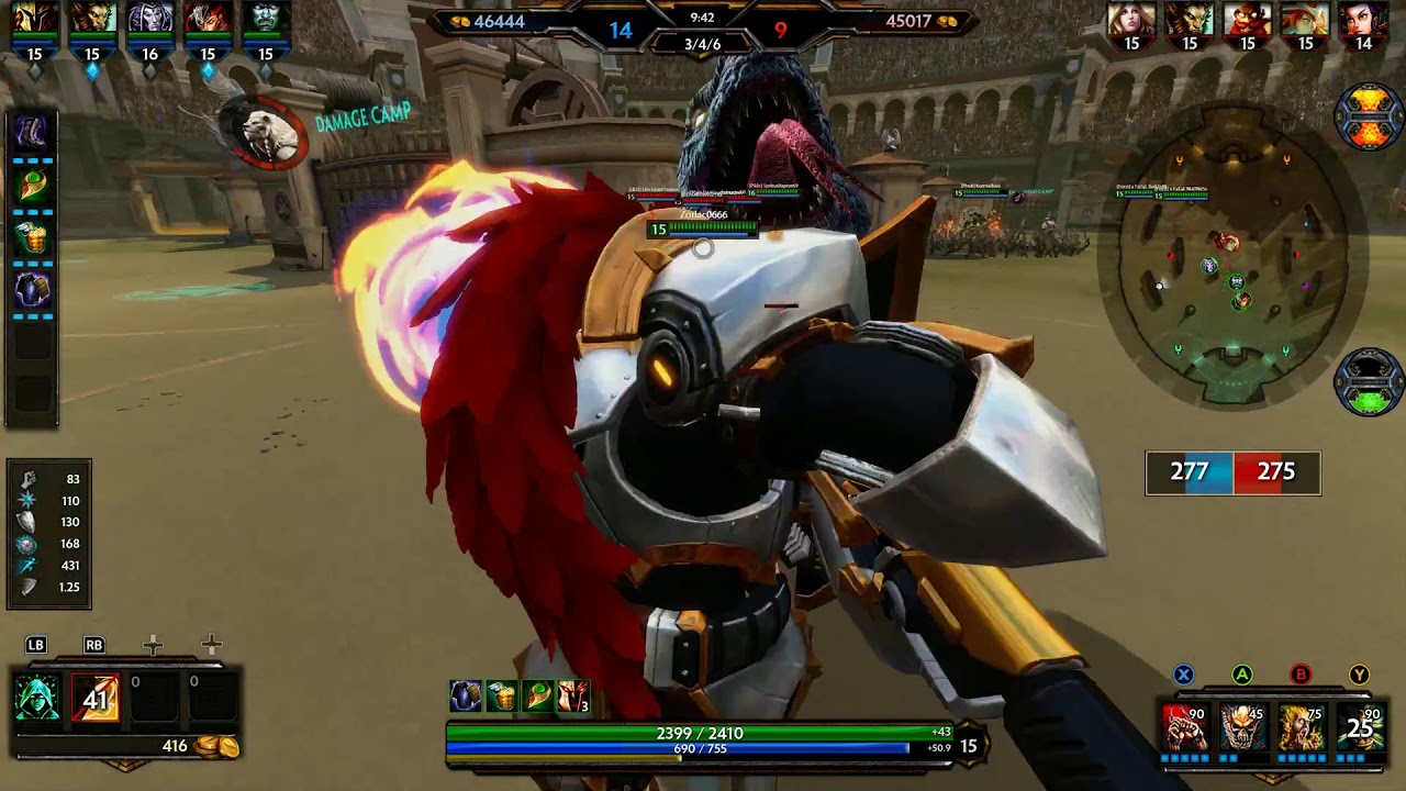Smite - Xbox One X gameplay