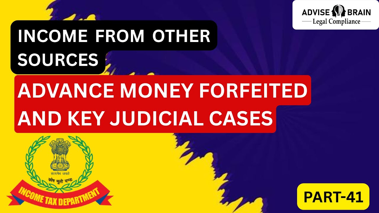 Advance Money Forfeited &ndash; Don&rsquo;t Miss This Tax Rule! #incometax #tax