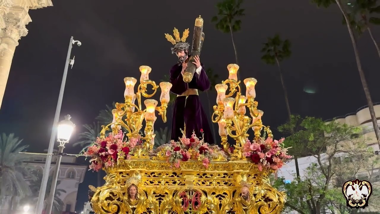 BAJO LA LLUVIA Regreso Señor del Amparo MULTICÁMARA, Miércoles Santo Jerez 2025