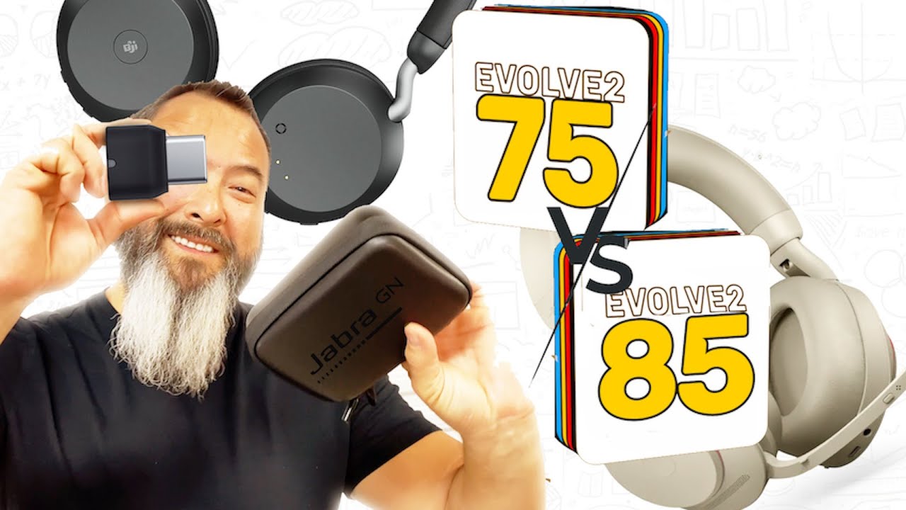 Jabra Evolve2 75 vs Evolve2 85 | Mic Performance Comparison
