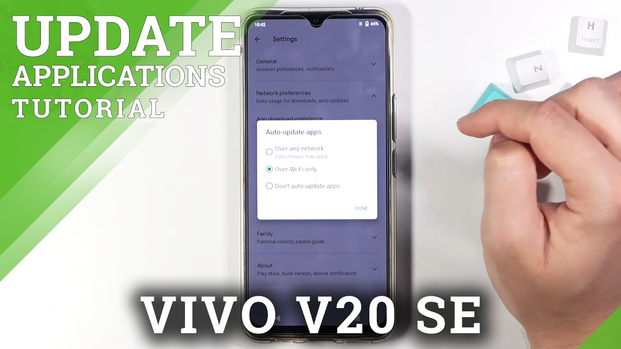 VIVO V20 SE and Play Store Settings - Stop Auto-Update Apps