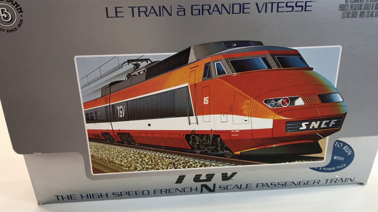 BACHMANN N Scale TGV EBay Haul Attempt #2  Will It Work?