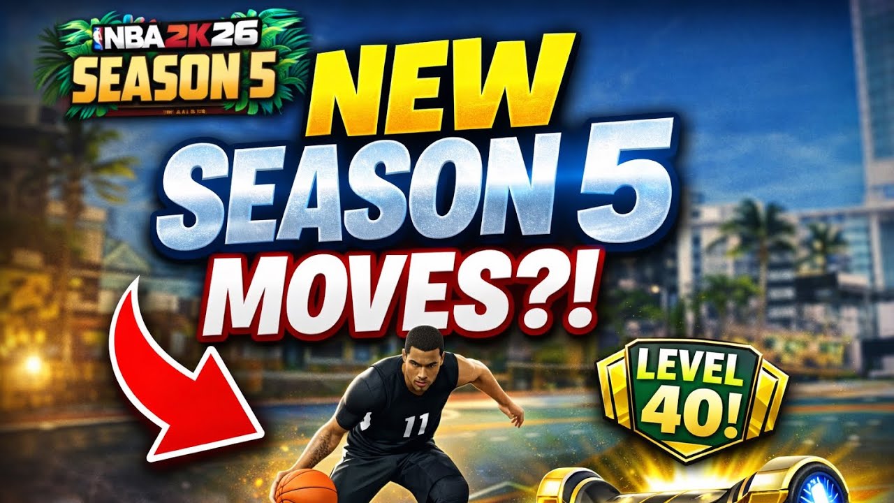NBA 2K26 Season 5 Is INSANE 😳 NEW Animations, Requirements & Rewards!