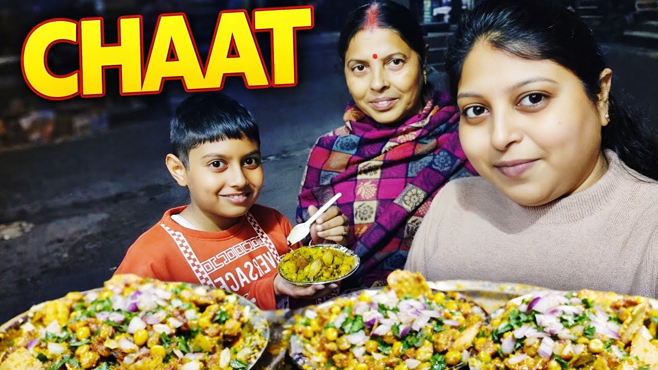 🌮✨ Week Off Par Shaam Ko Chaat Khane Gaye 😋 | Family Time Vlog | Street Food Masti | Swati vlogs |