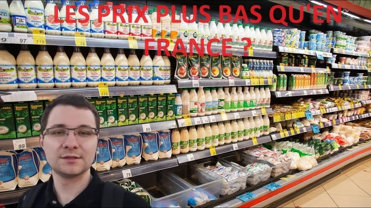 Les prix en Russie plus bas qu'en France?