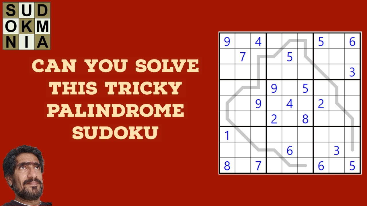 Can you solve this tricky Palindrome Sudoku