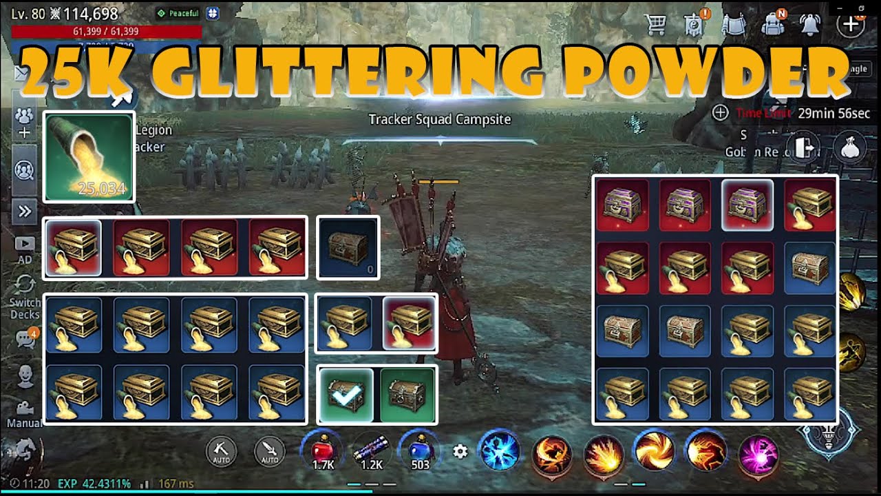MIR4 - GLITTERING POWDER SOURCES AND MERCHANT