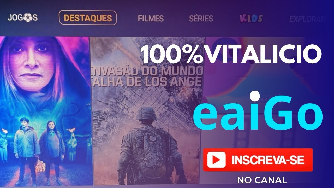 Eai GO! Zero mensalidade (PODE INSTALAR EM AT&Eacute; 2 APARELHOS) 