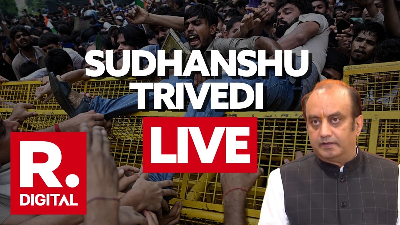 LIVE: Sudhanshu Trivedi's Big Press Conference on CJP-Centre Meeting | JP Nadda | Rahul Gandhi