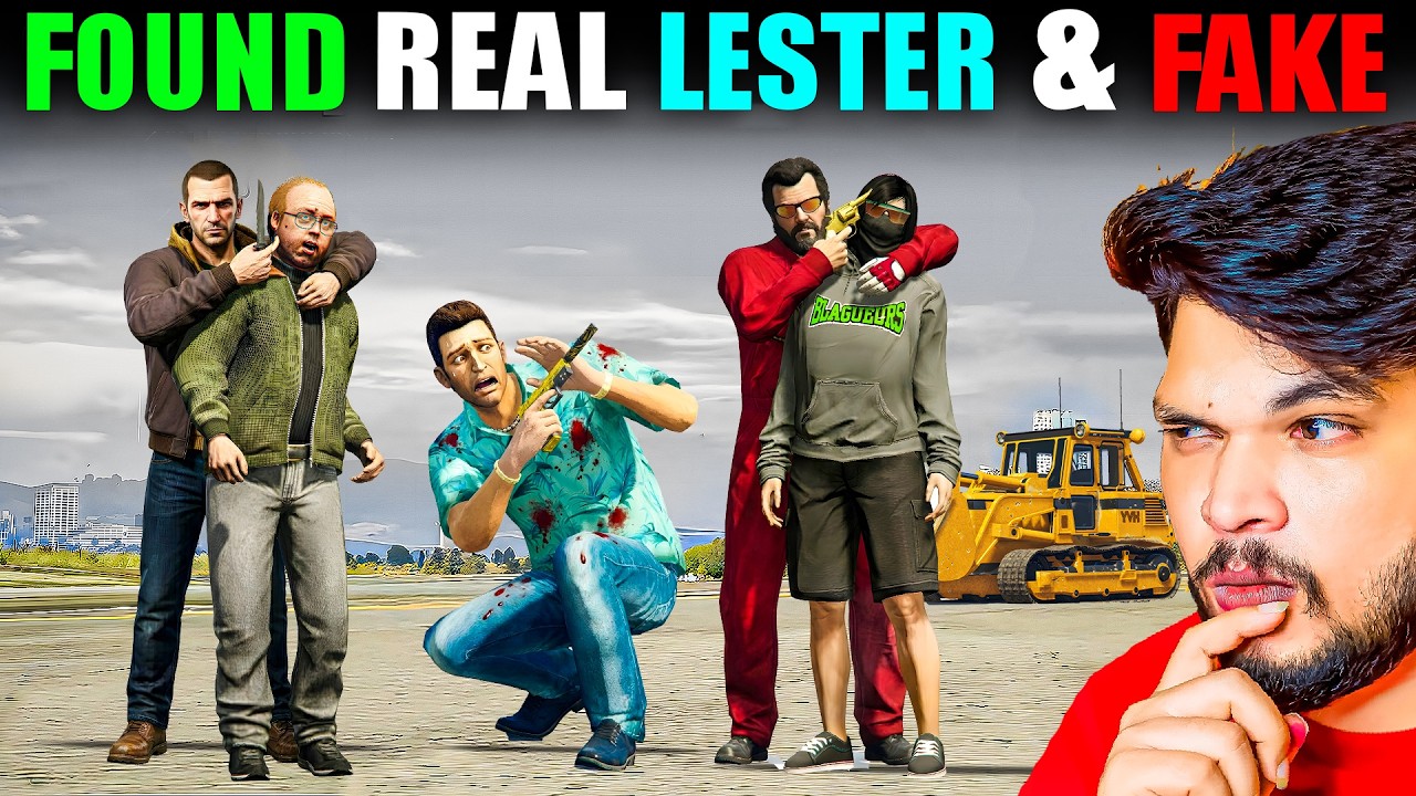 Techno Gamerz Found Real Lester😱| Tommy Vercetti&rsquo;s Secret Base Reveal🔥| October Betrayal in GTA 5!
