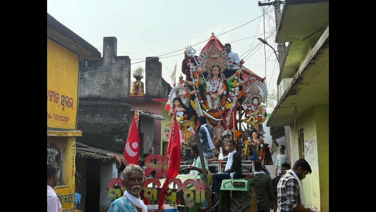 BHATIMUNDA,Cuttack Durga Puja Bhasani 2025 #sahoovlog #bhatimunda #live