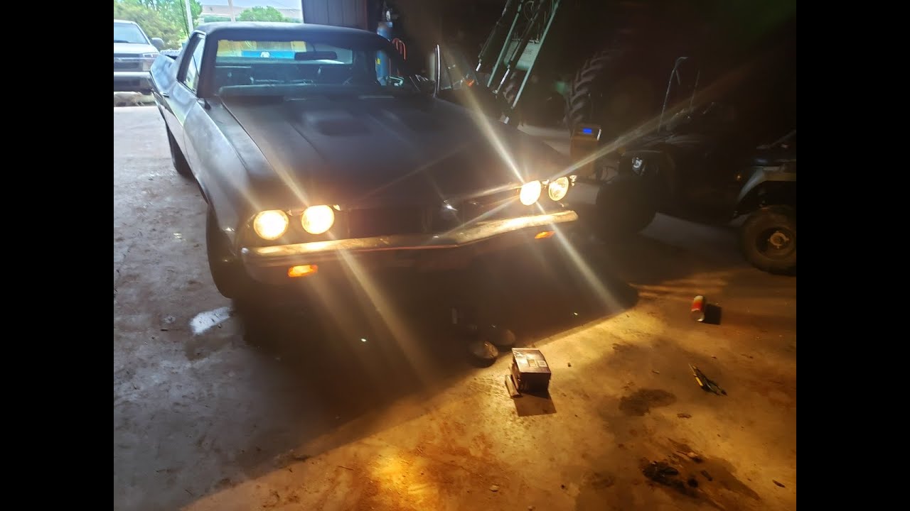EFI CAMINO!!!!! Holly Efi installed on the Elcamino Will IT START?????