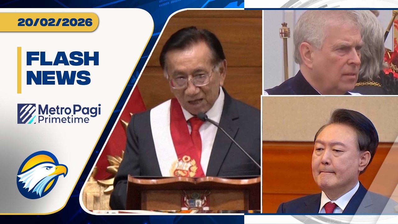 Flash News -  Pangeran Andrew Ditangkap, Yoon Suk Dihukum Seumur Hidup, Balcázar Presiden Sementara