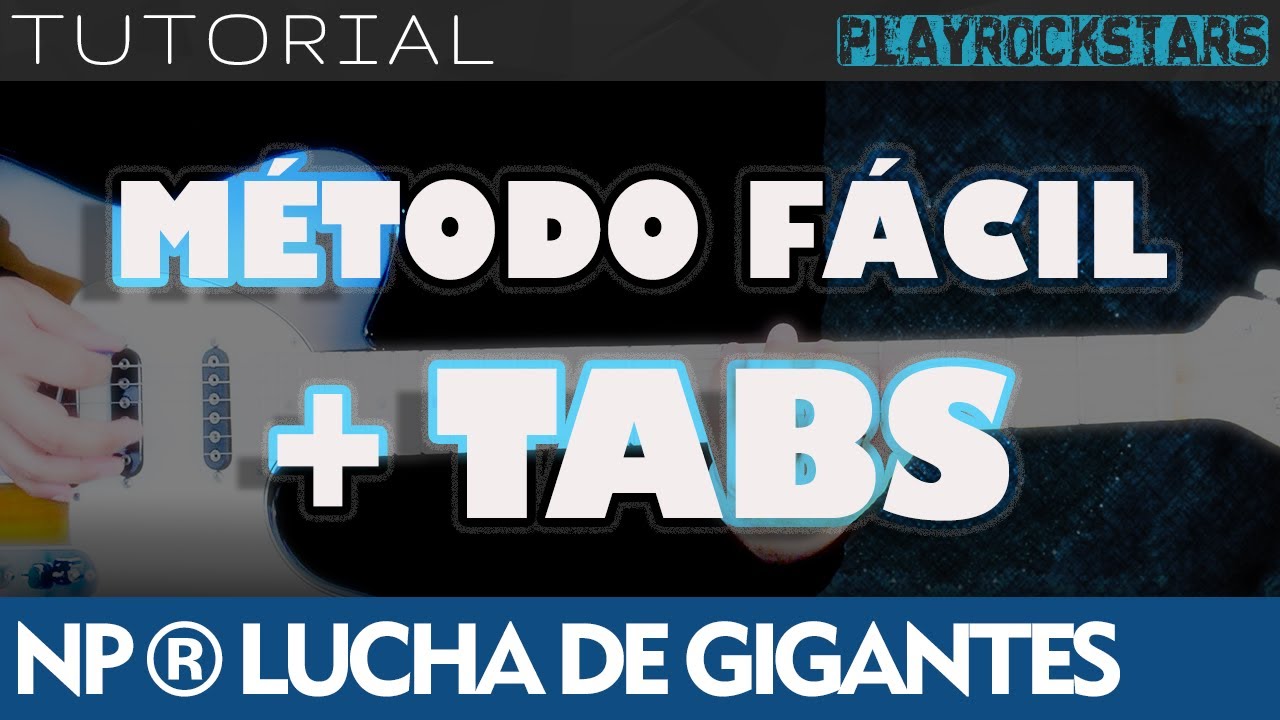 Como tocar LUCHA DE GIGANTES en guitarra NACHA POP ⭐️ TUTORIAL / ACORDES / RITMO / TABS