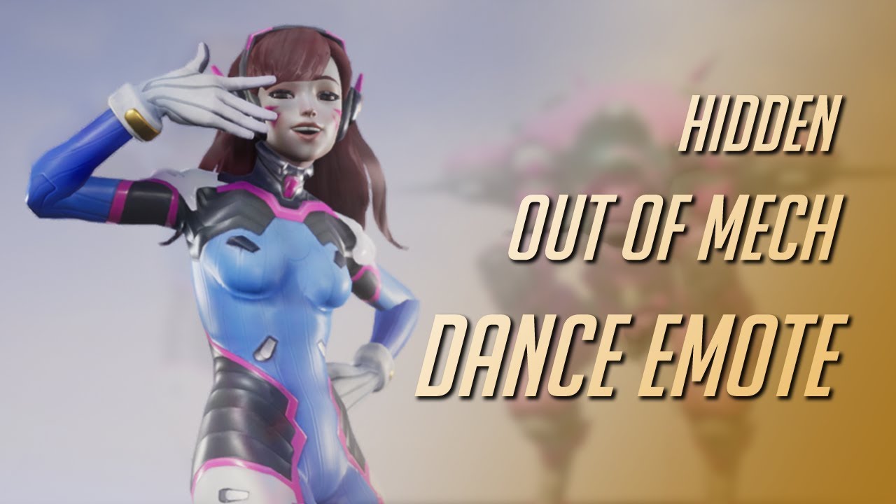 D.Va's Secret out of Mech Dance Emote