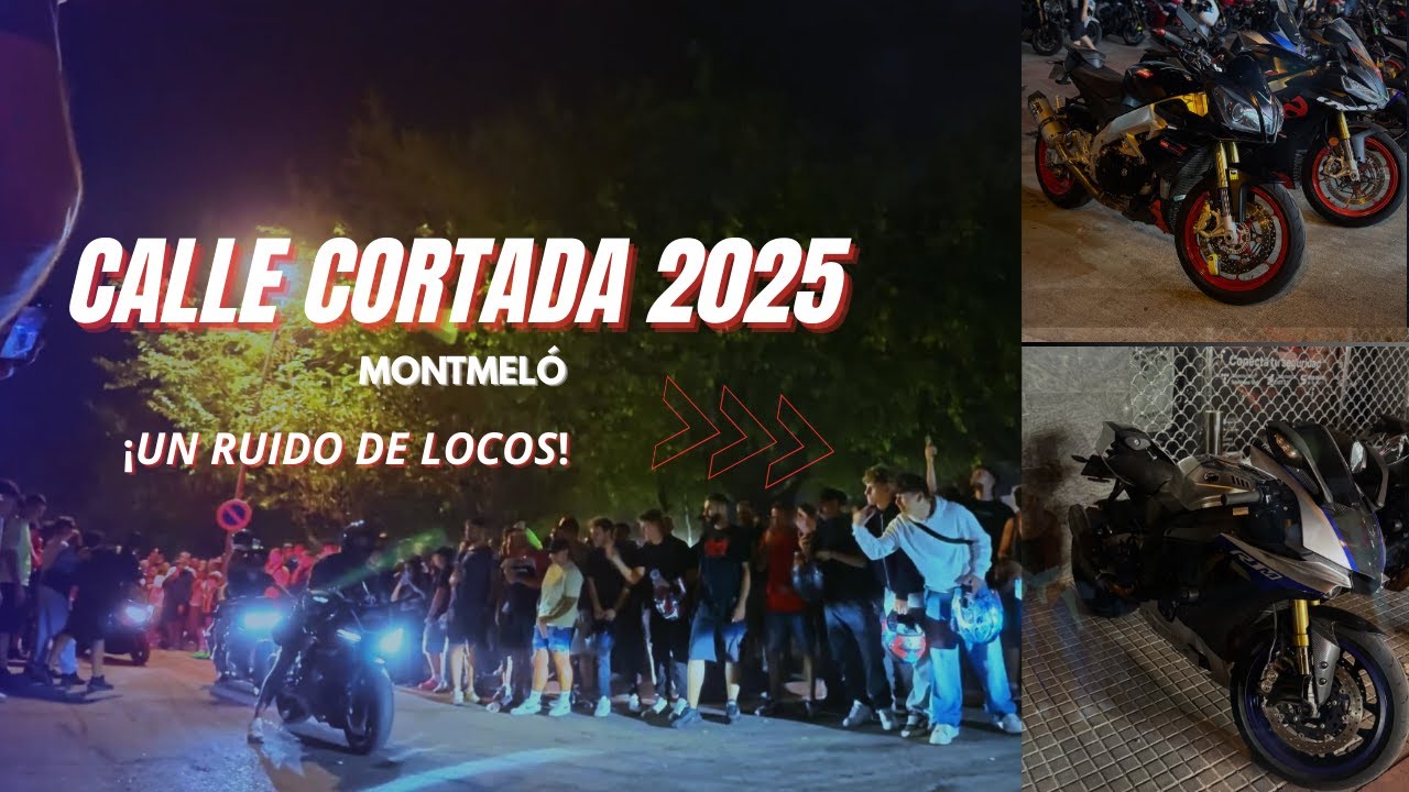 NIGHT RIDE hacia MONTMELÓ - CALLE CORTADA 2025 - POV RIDE / 4K