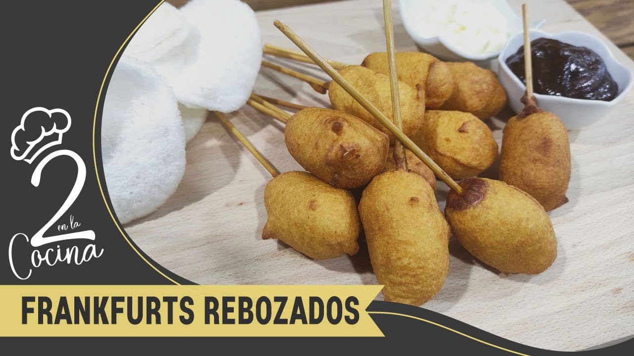 💥 FRANKFURTS REBOZADOS RECETA CASERA