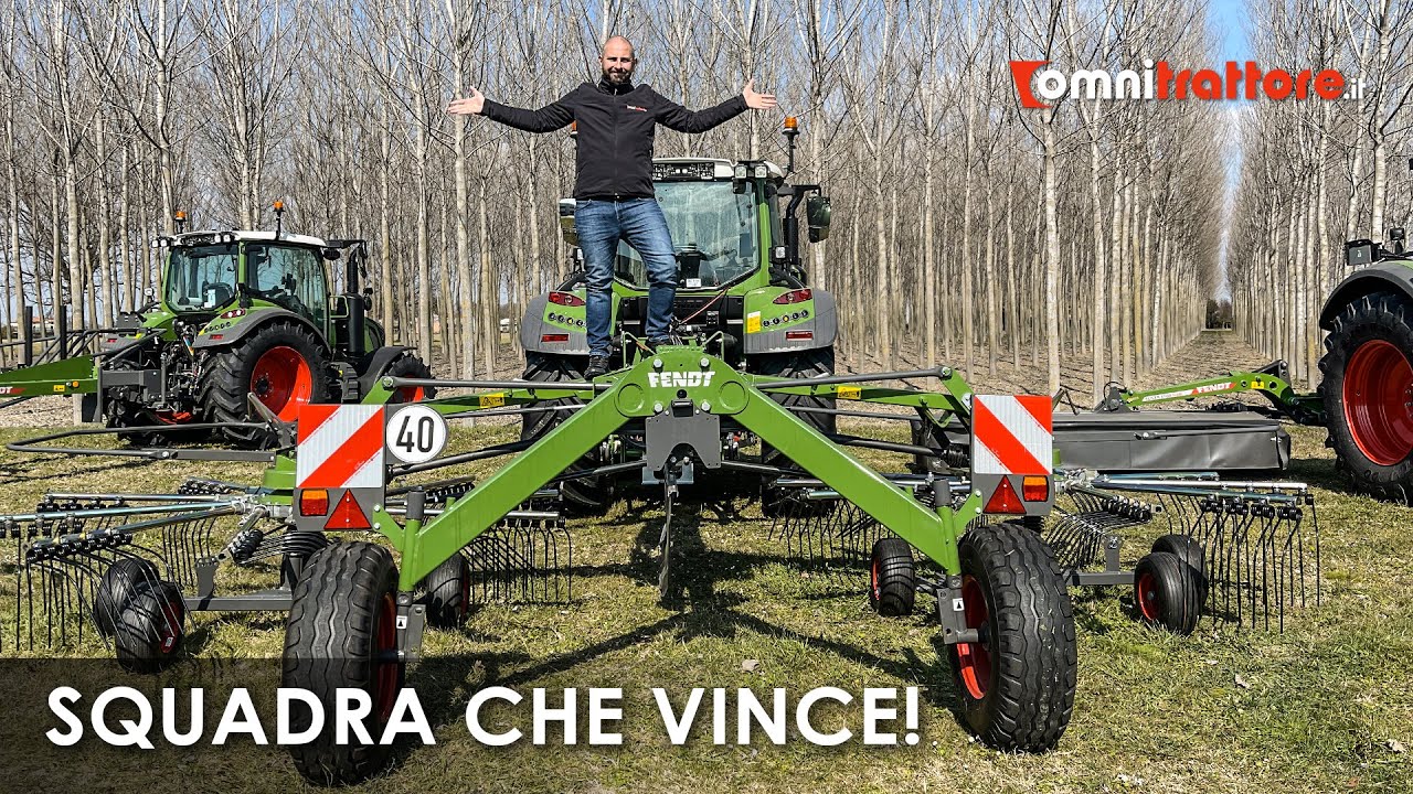 Slicer, Lotus, Former: il team Fendt per la fienagione 2022