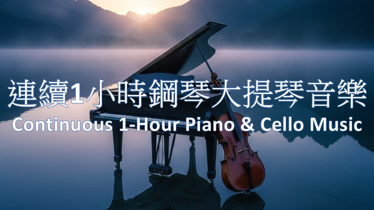 魔浪音樂系列 - [專輯：深海的靈魂對話] - 連續1小時鋼琴大提琴音樂 (製作：戴維楚) Continuous 1-Hour Piano & Cello Music
