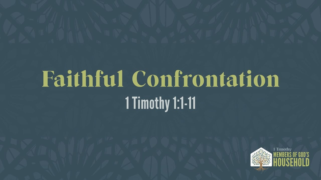 “Faithful Confrontation