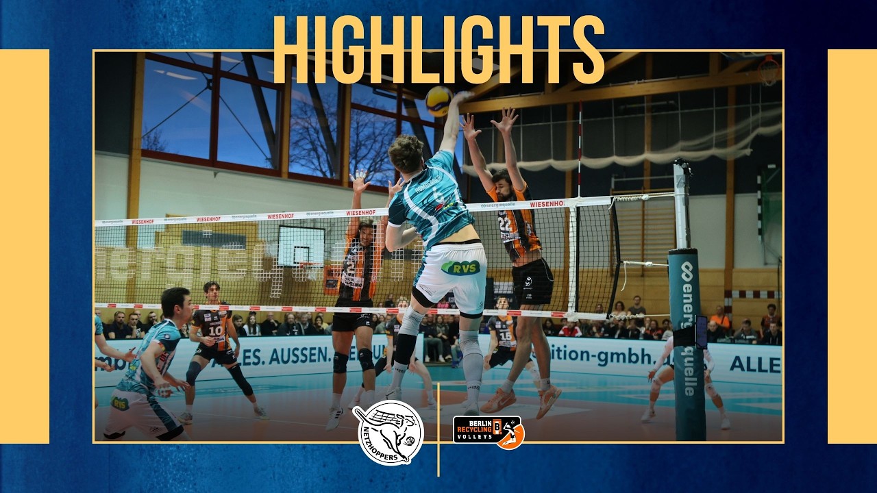 Highlights Energy Source Netzhoppers KW - BERLIN RECYCLING Volleys | Playoffs - Quarterfinal Game 2