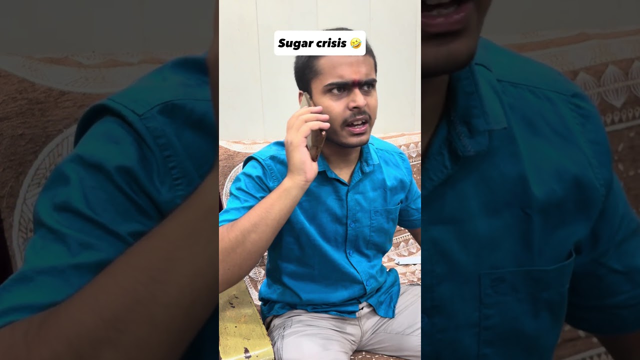 Sugar Crisis 😂🍬 #shorts #comedy