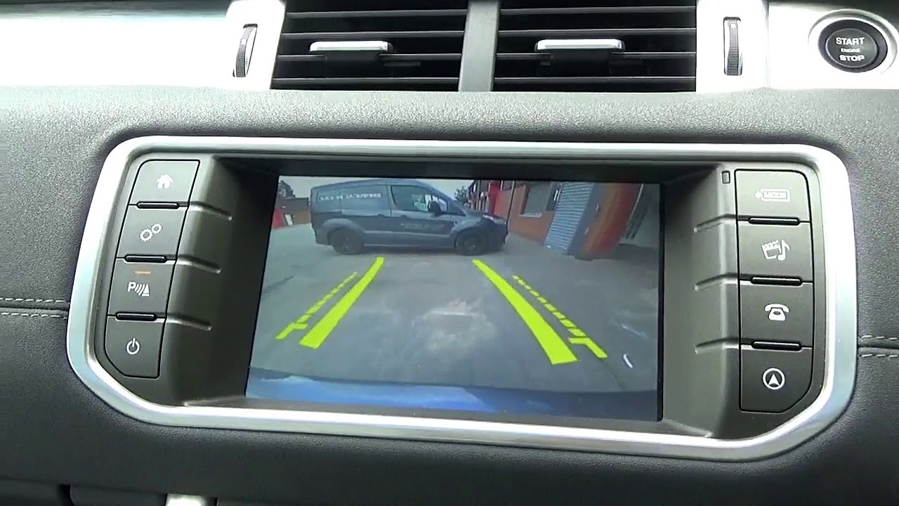 Range Rover Evoque - Reversing Reverse Camera Kit - 2016 Onwards ( Manual Gearbox ) Retrofit