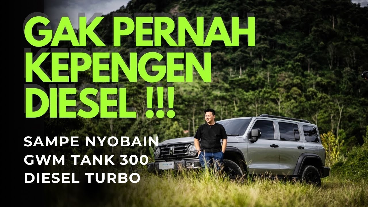 Gak Pernah Kepengen Mobil Diesel Sampe Nyobain GWM Tank 300 Diesel #carreview #gwmtank300 #diesel